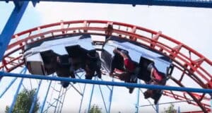 Brean Theme Park - Bulldog Coaster Inversion
