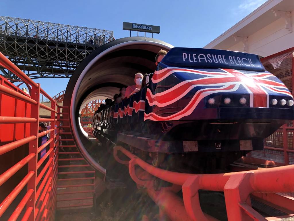 Blackpool Pleasure Beach - Big One Train