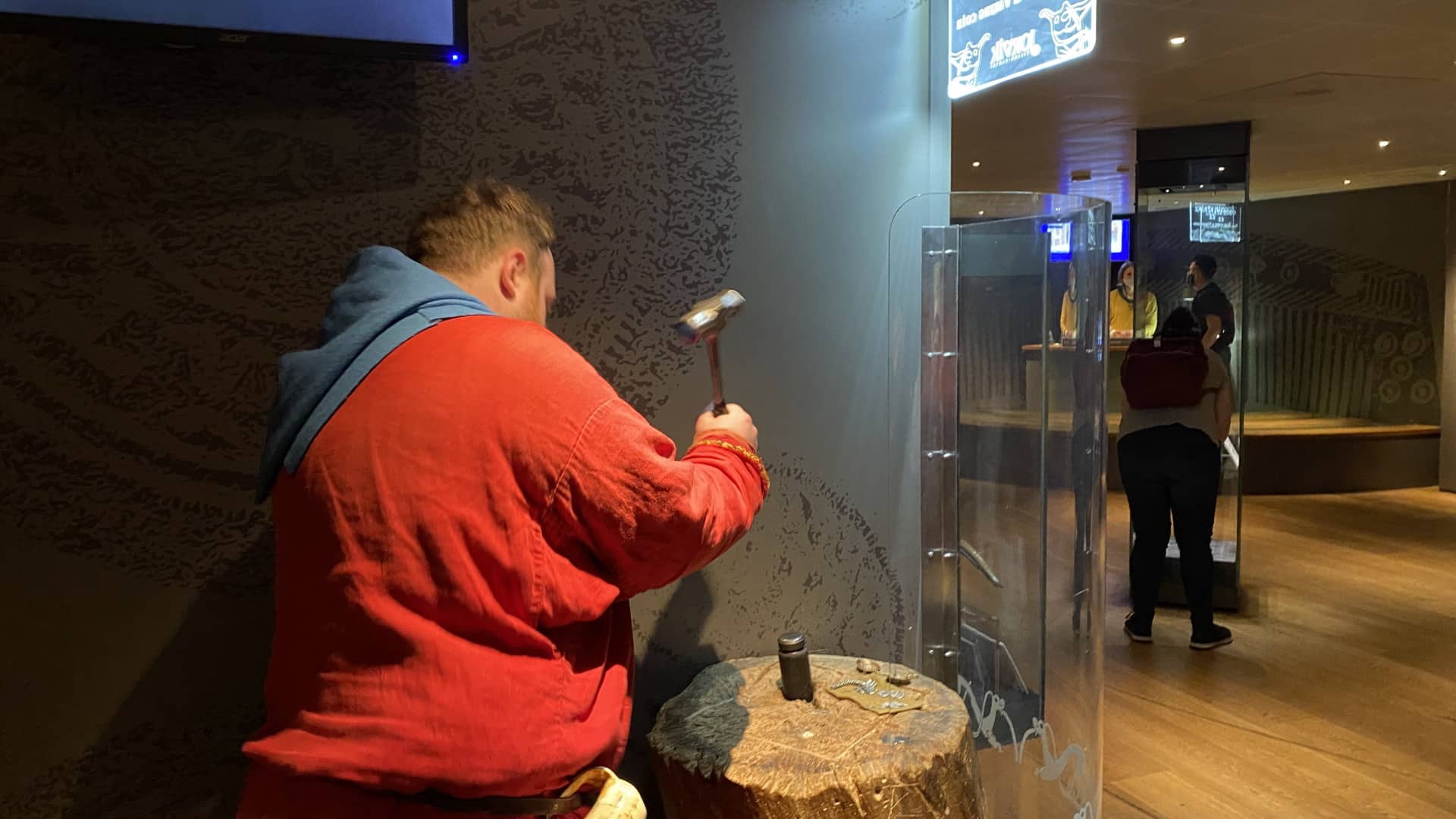 JORVIK Viking Centre - Making a Viking Coin