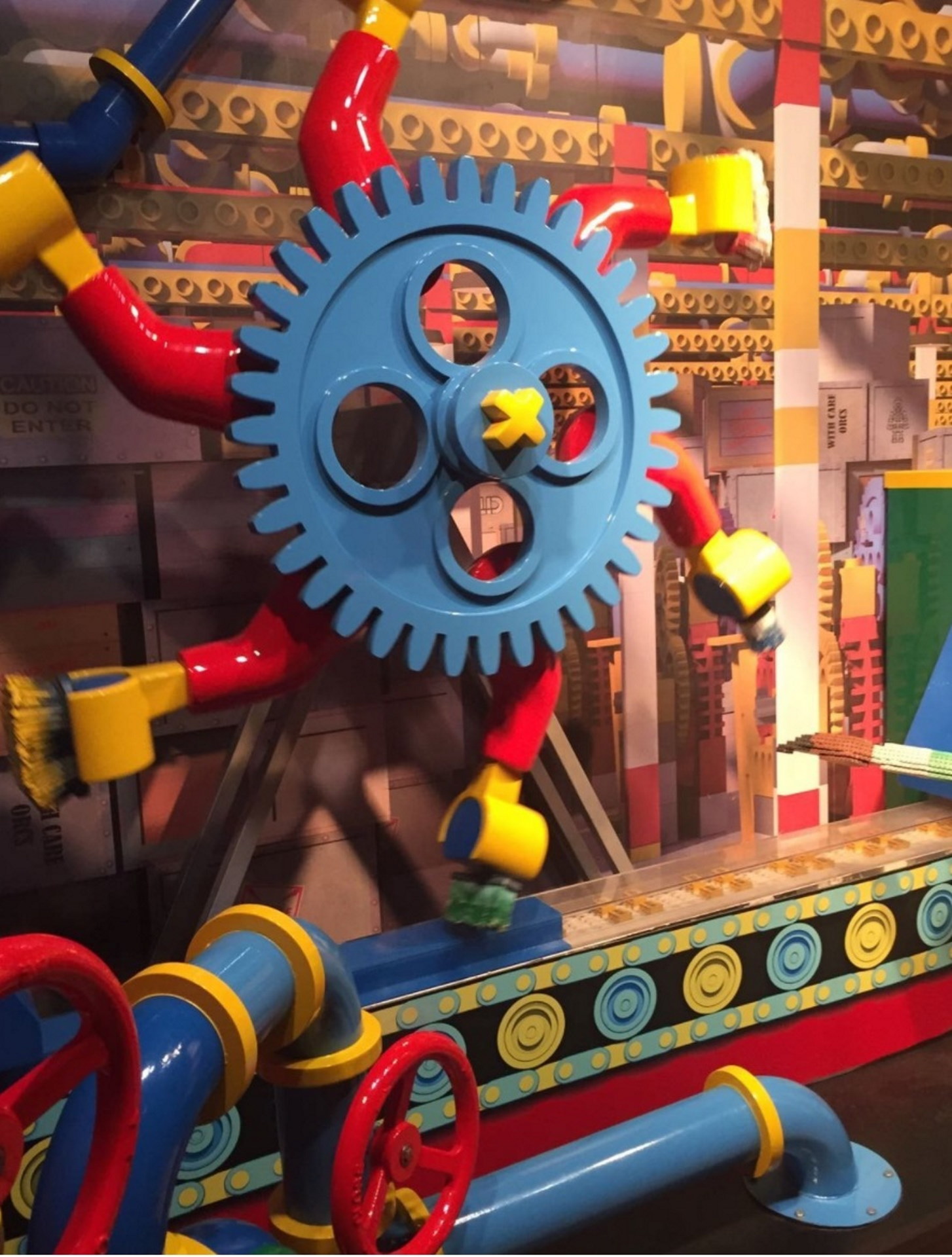 LEGOLAND Discovery Centre Manchester - Factory Tour Machinery