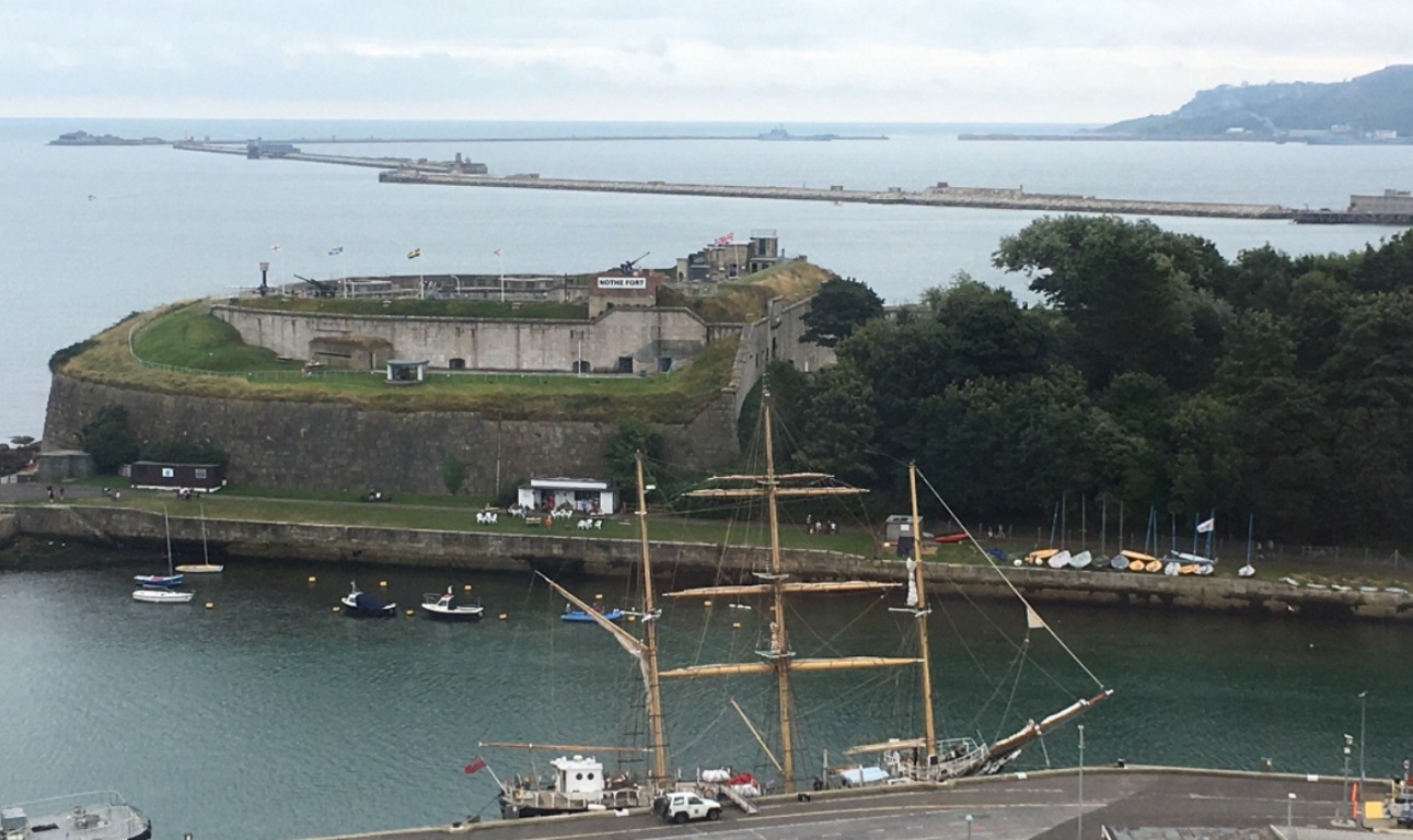 Jurassic Skyline - View of Nothe Fort