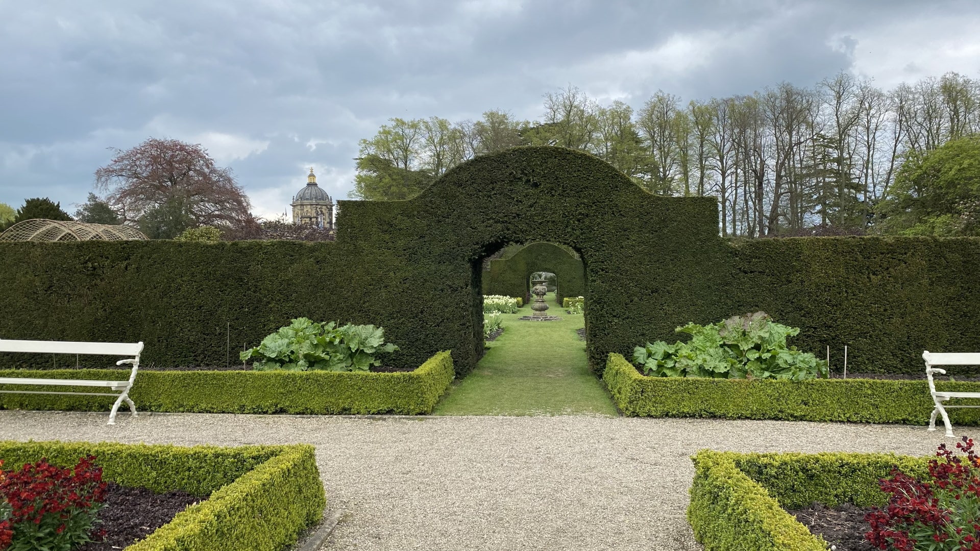 Castle Howard - Inside the Walled Garden