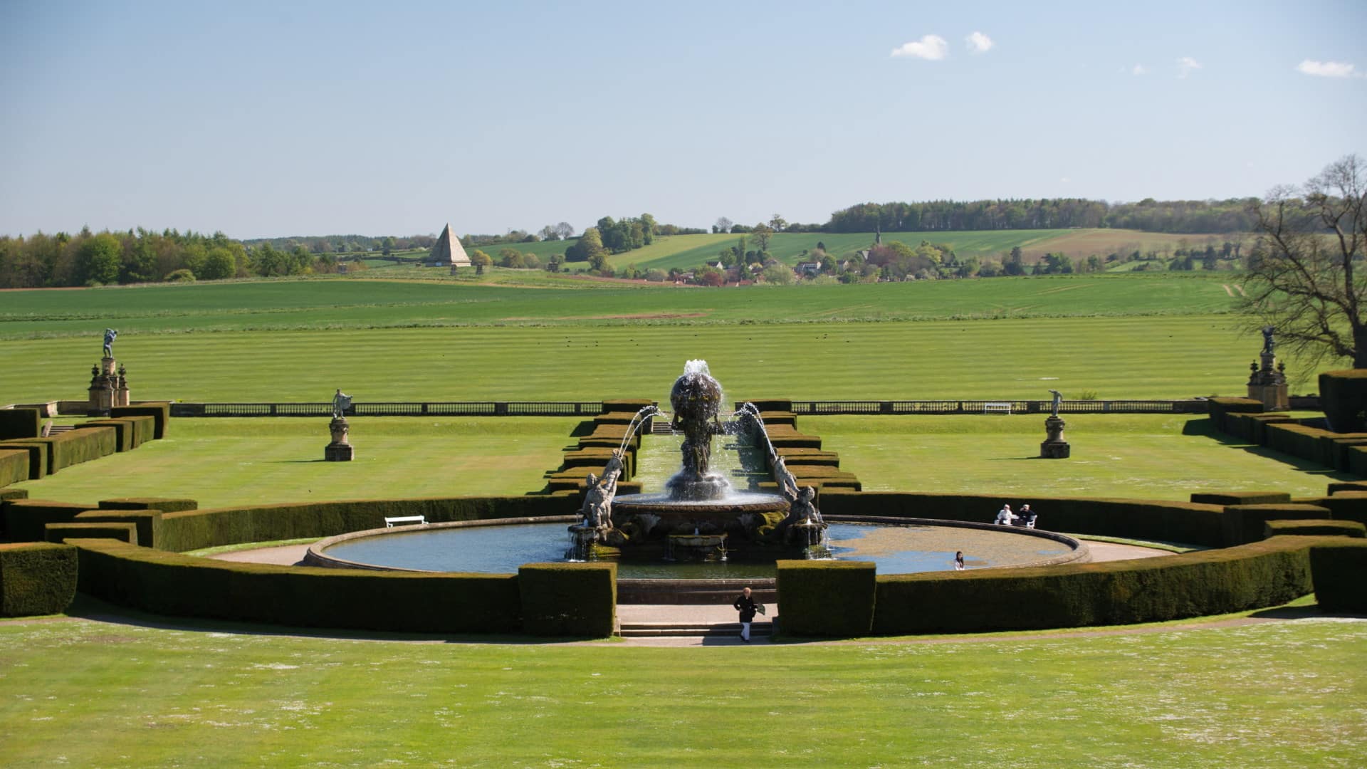 Castle Howard - The Atlas Fountain