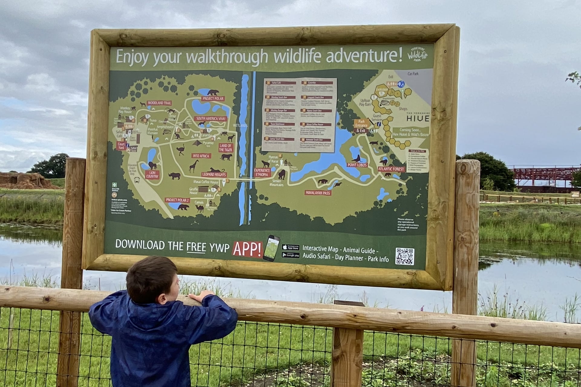 Yorkshire Wildlife Park Map