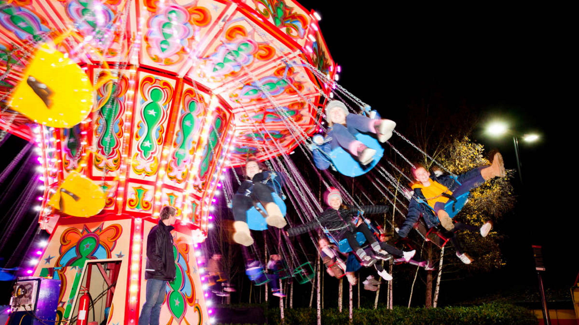 Yorkshire Winter Wonderland Fairground Rides