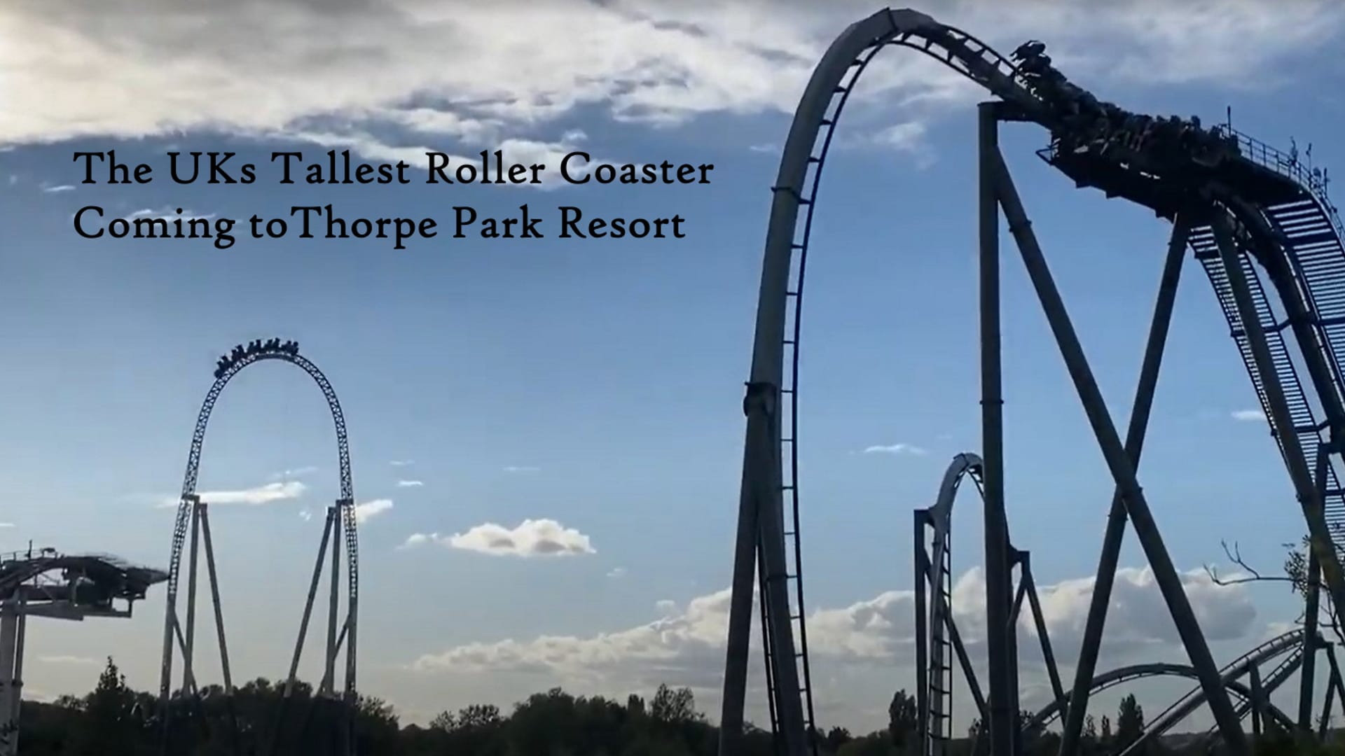 UK’s Tallest Roller Coaster Planned for Thorpe Park