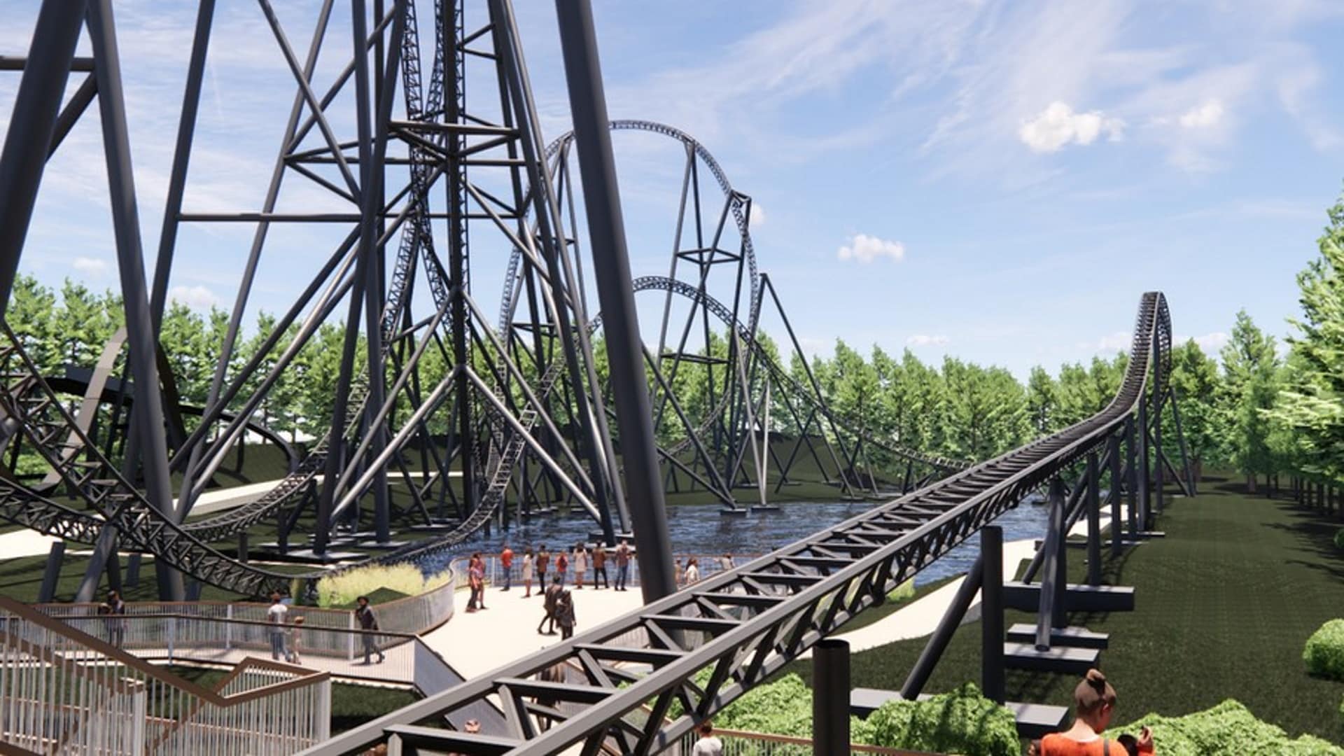 Thorpe Parks new Ride - Artists Impression2