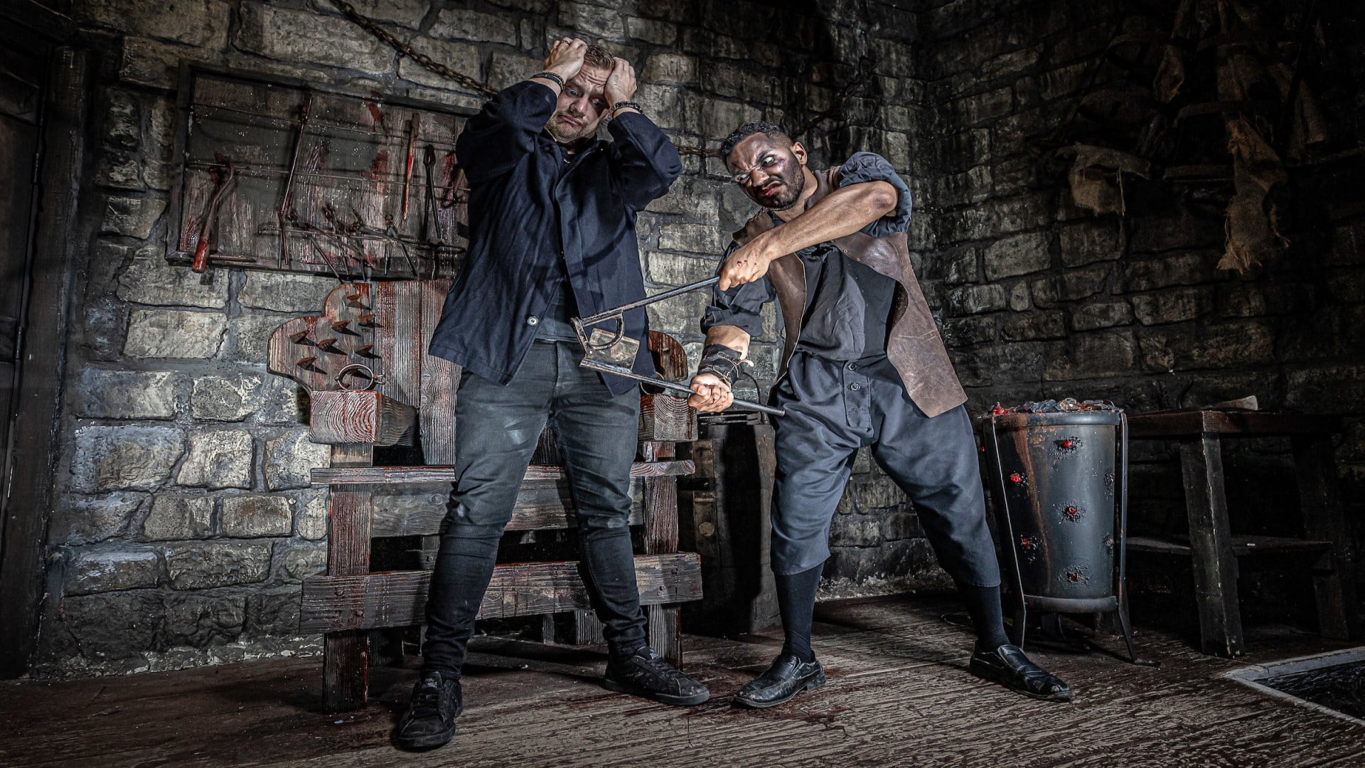 York Dungeon - The Torture Chamber Demonstration