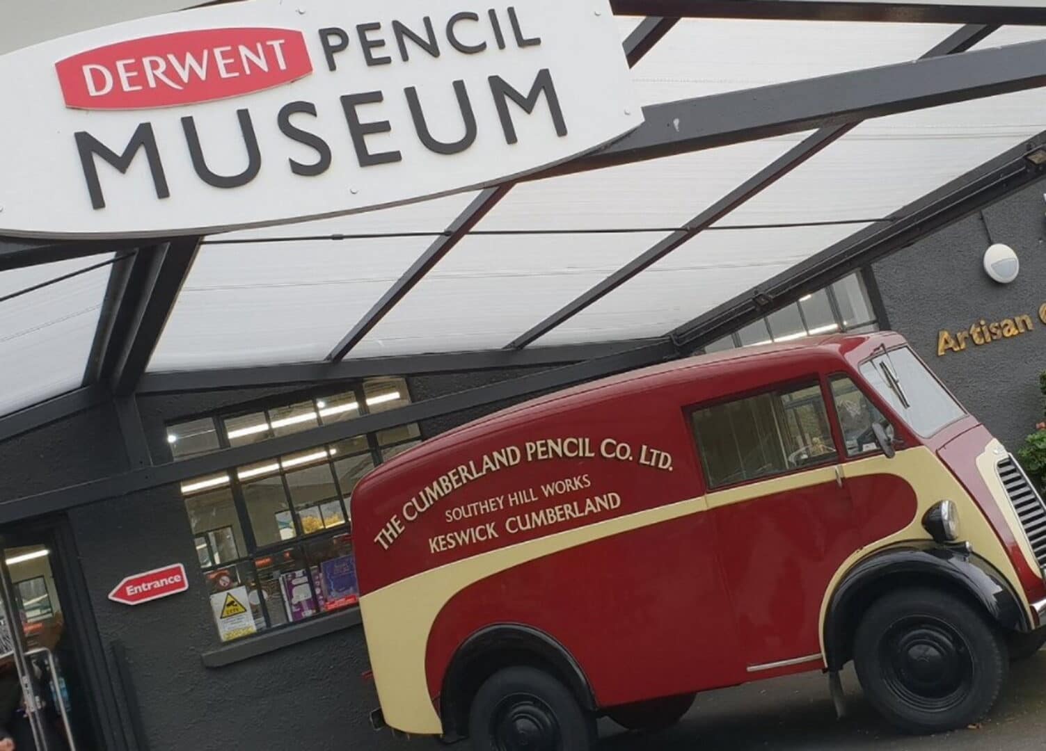 Derwent Pencil Museum - Classic Delivery Van