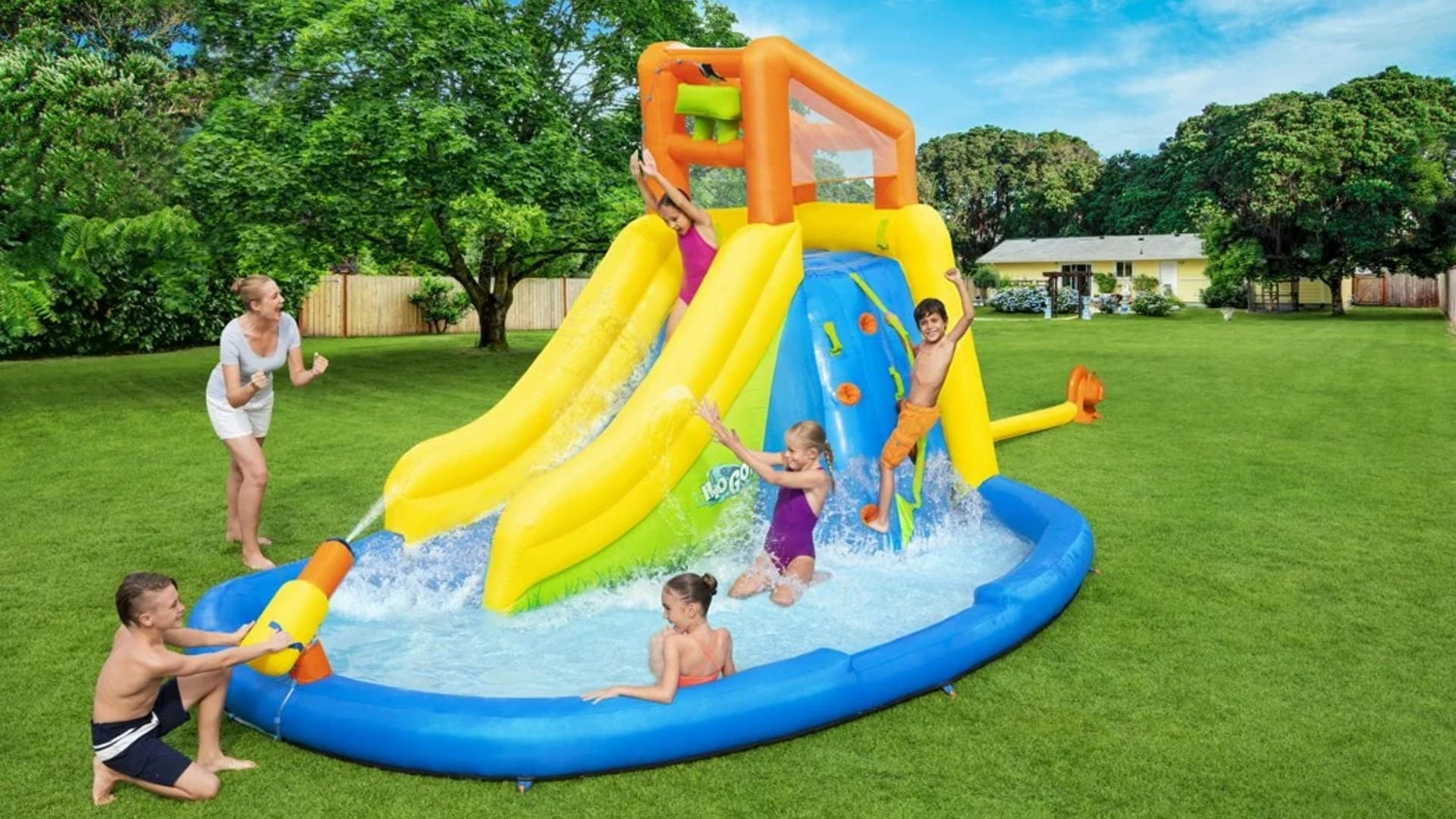 Bestway Mount Splashmore Mega waterpark
