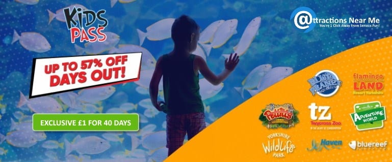 Kids Pass Exclusive £1 for 40 Days