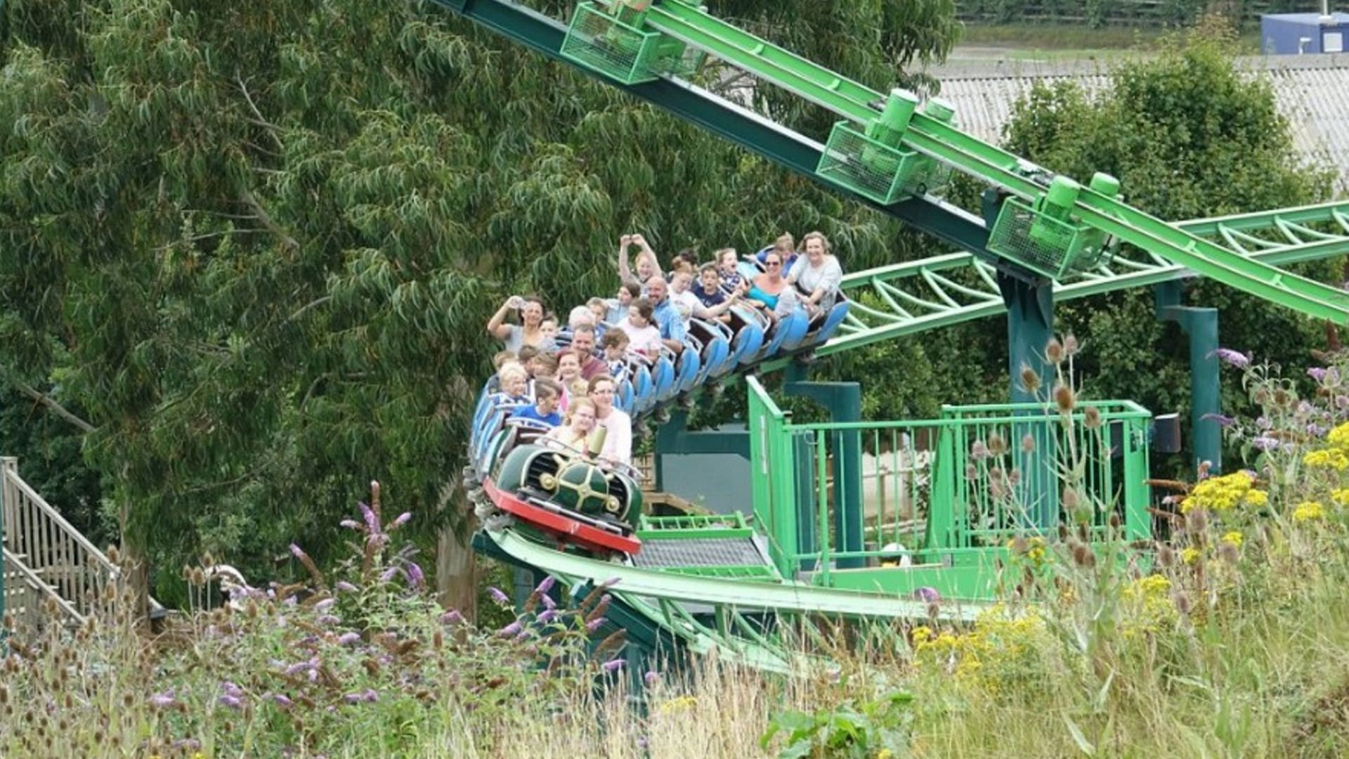 Rampage Roller Coaster - The BIG Sheep