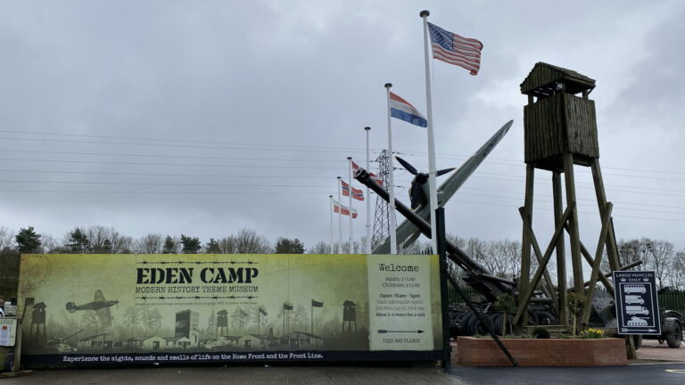 Eden Camp Modern History Theme Museum - Museum Entrance