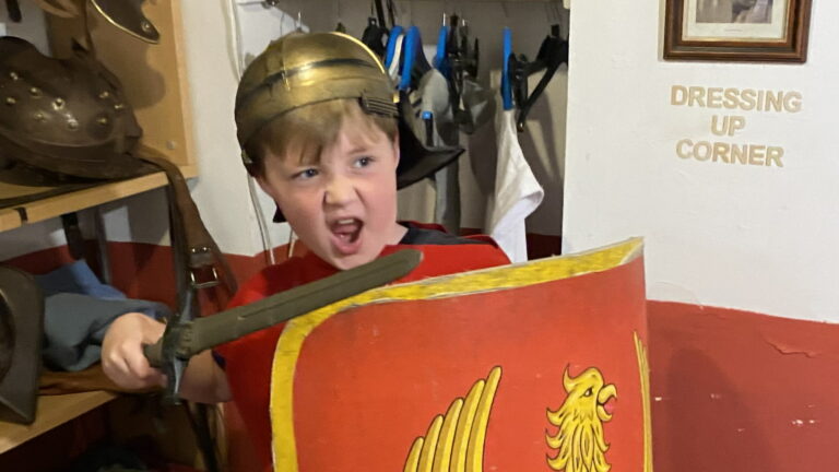 York Roman Bath Museum - Dressing Up Corner