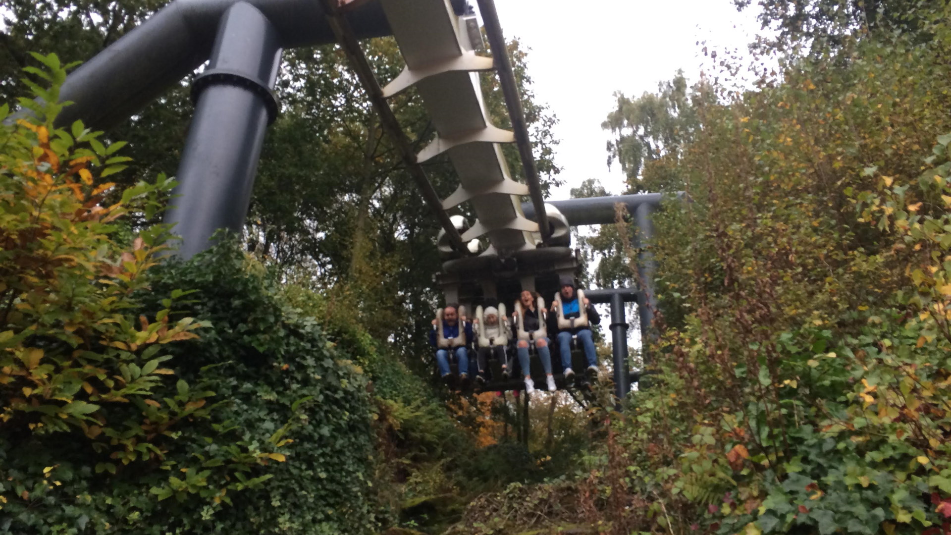 Alton Towers - Nemesis at Ground Level