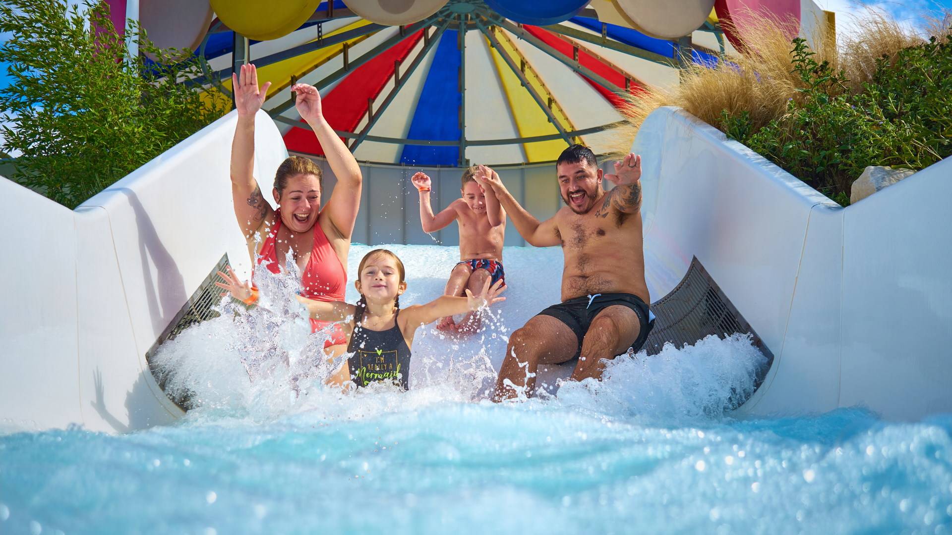 Butlins Outdoor Waterslide