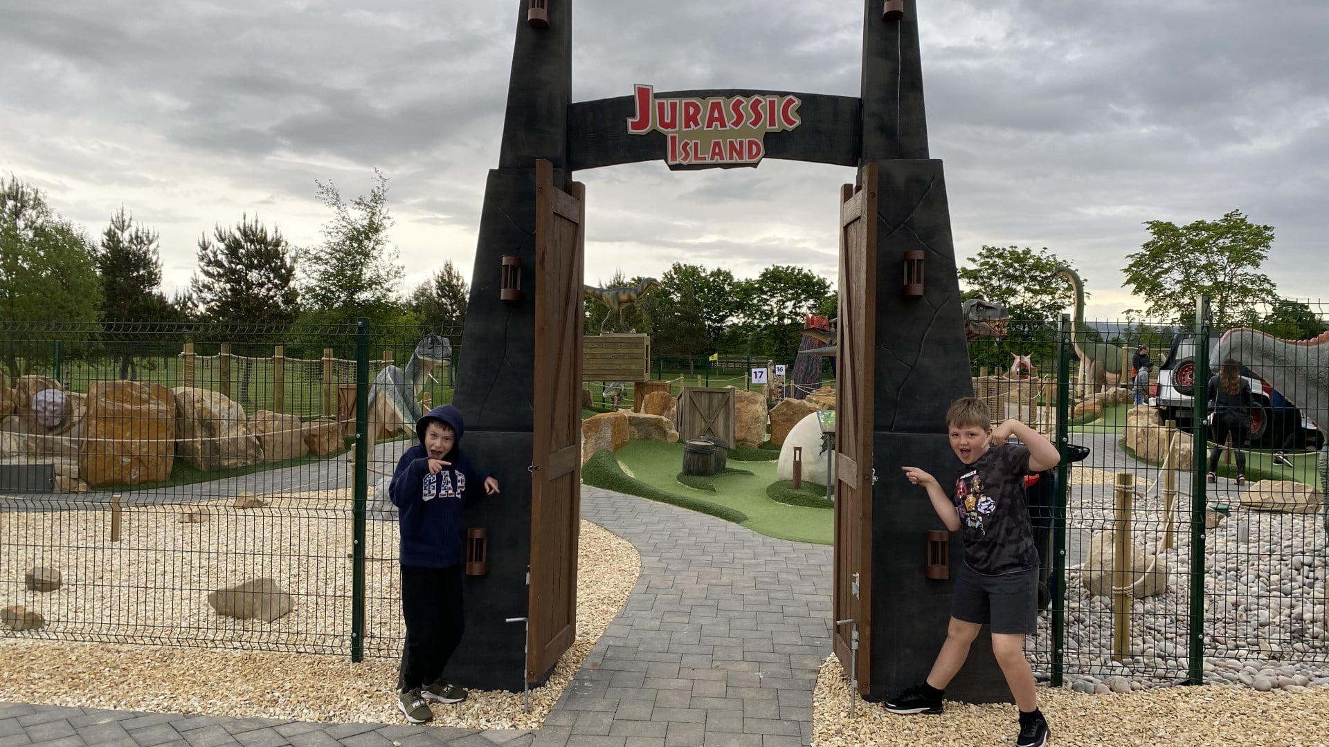 Jurassic Island Adventure Golf - Entrance
