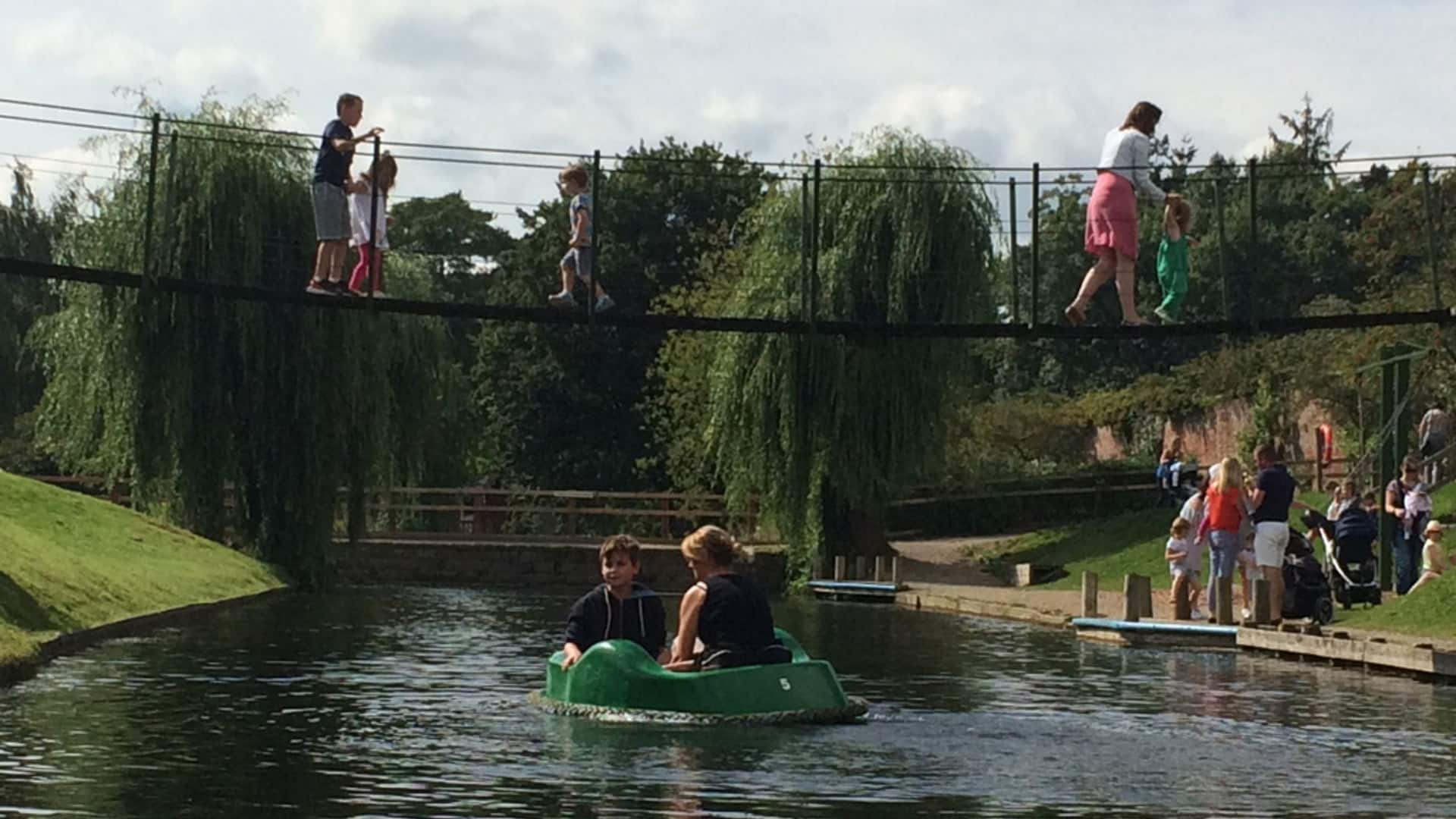 Newby Hall and Gardens - Adventure Garden - Boats