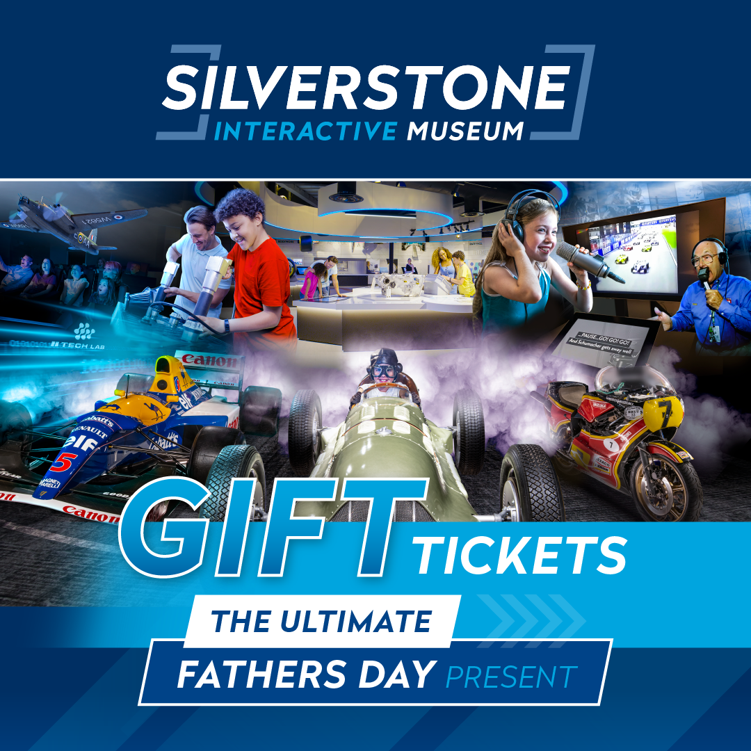 Silverstone Interactive Museum - Fathers Day Gift Vouchers
