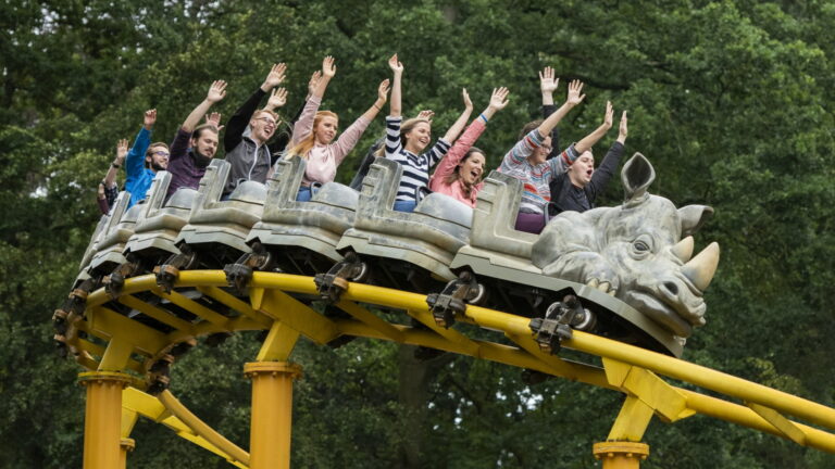 West Midlands Safari Park - Rhino Rollercoaster West Midlands Safari Park - Rhino Rollercoaster