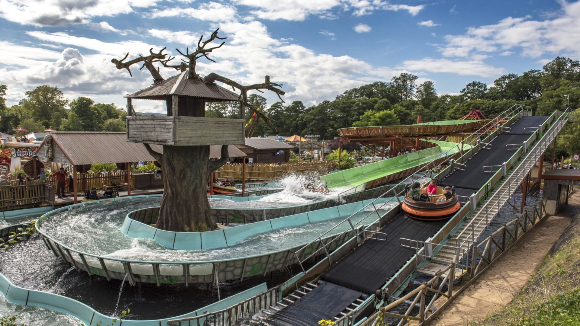 West Midlands Safari Park - Wild River Rafting