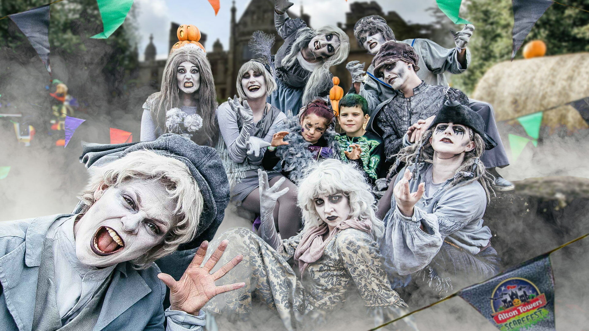 Alton Towers Scarefest Attractions Near Me
