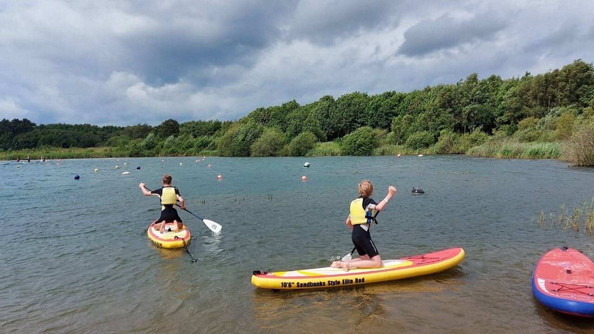 North Yorkshire Waterpark - Paddleboarding