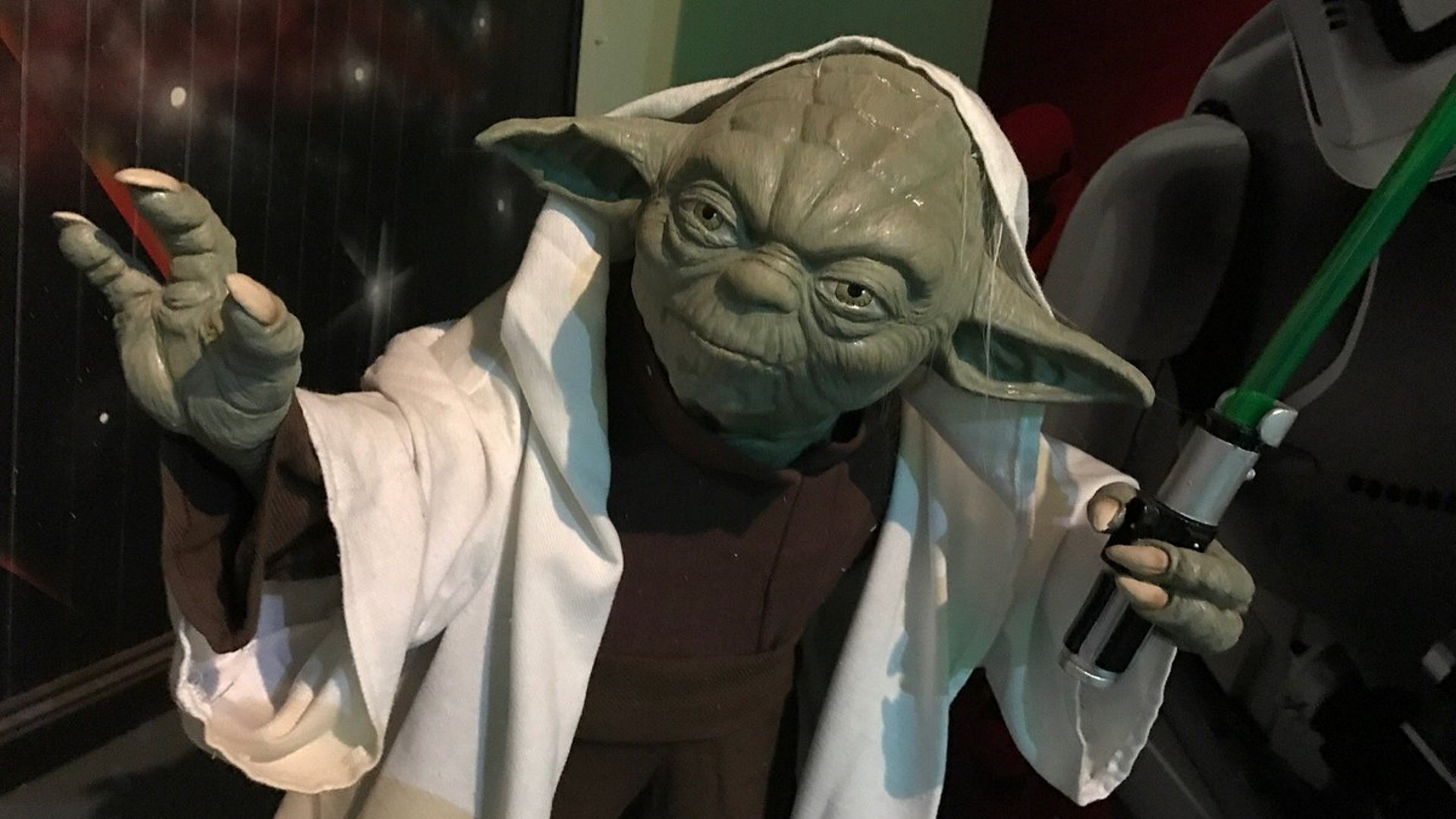 The Milky Way Adventure Park - Sci-Fi Memorabilia Yoda