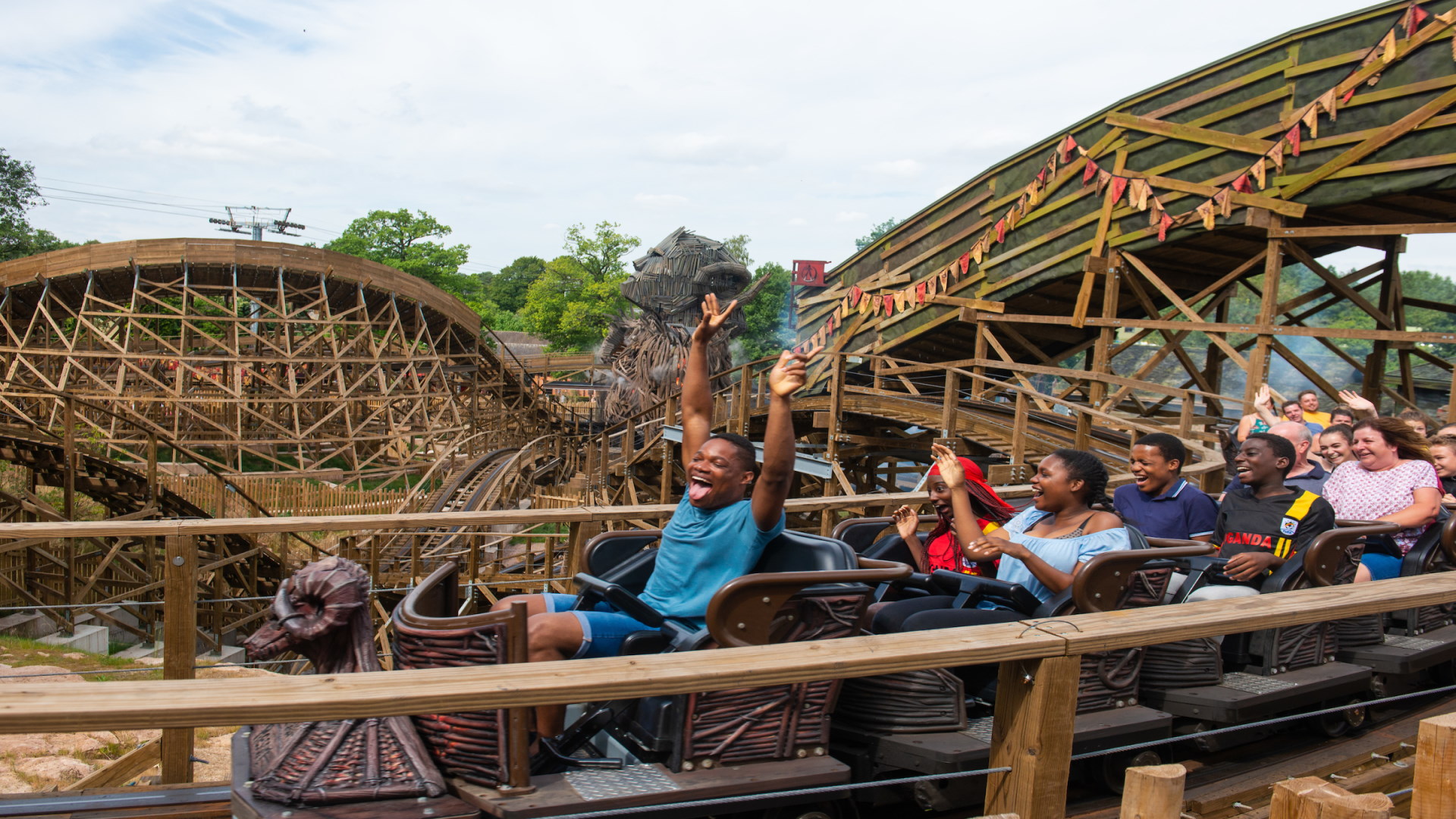 Wicker Man at Alton Towers Resort