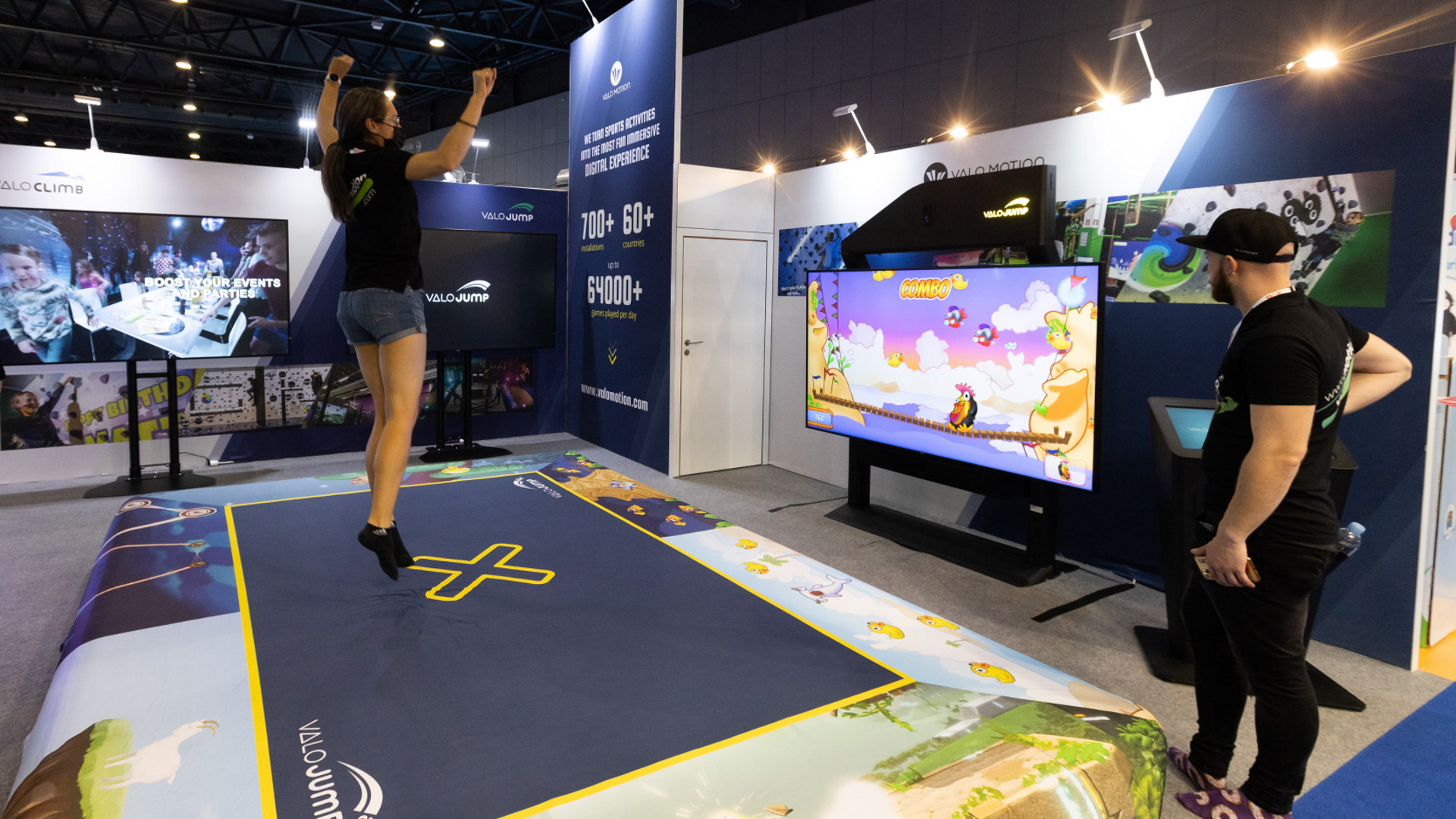 IAAPA Expo Europe - Interactive Trampoline