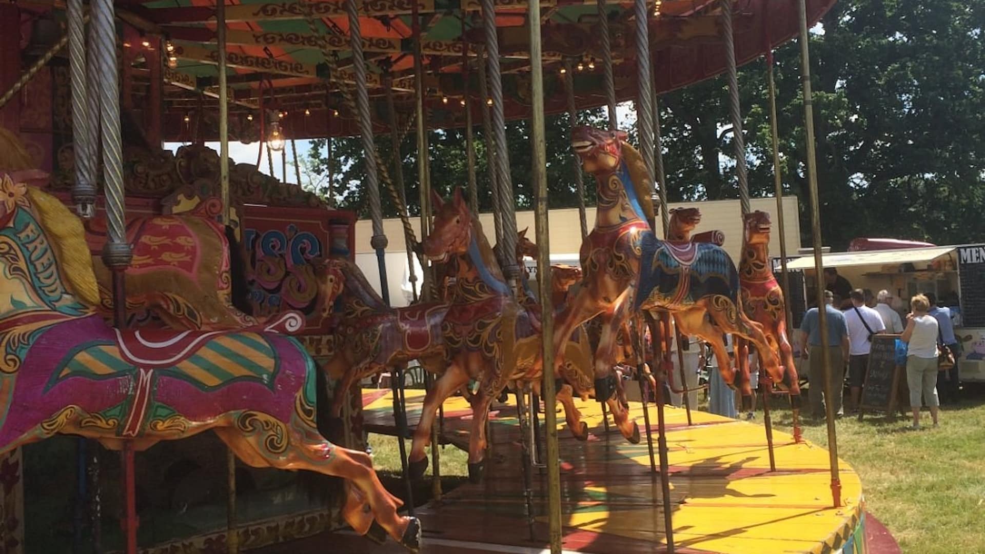Whitby Traction Engine Rally Carousel