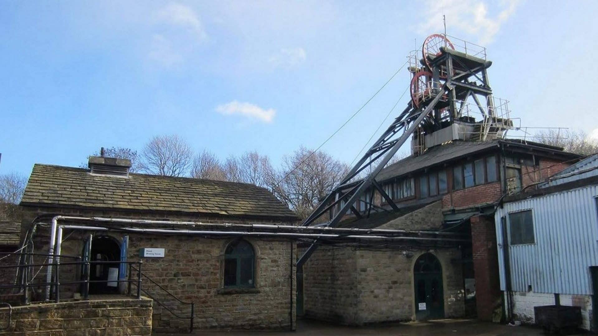 National Coal Mining Museum - Pit Wheel