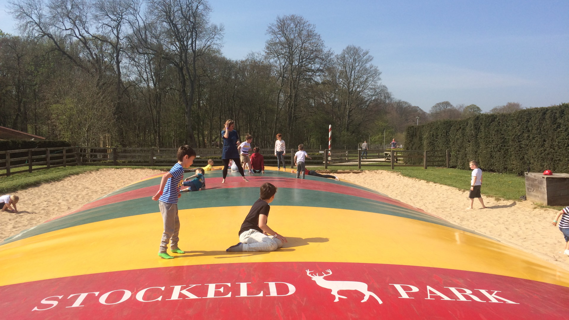 Stockeld Park - Giant Bouncing Pillow