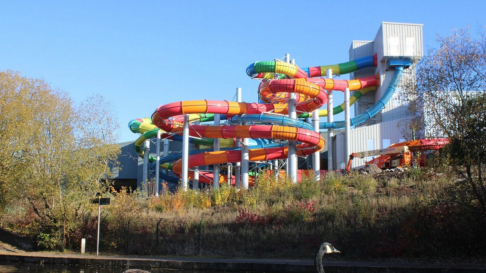 Waterworld - Multicolour Water Slides