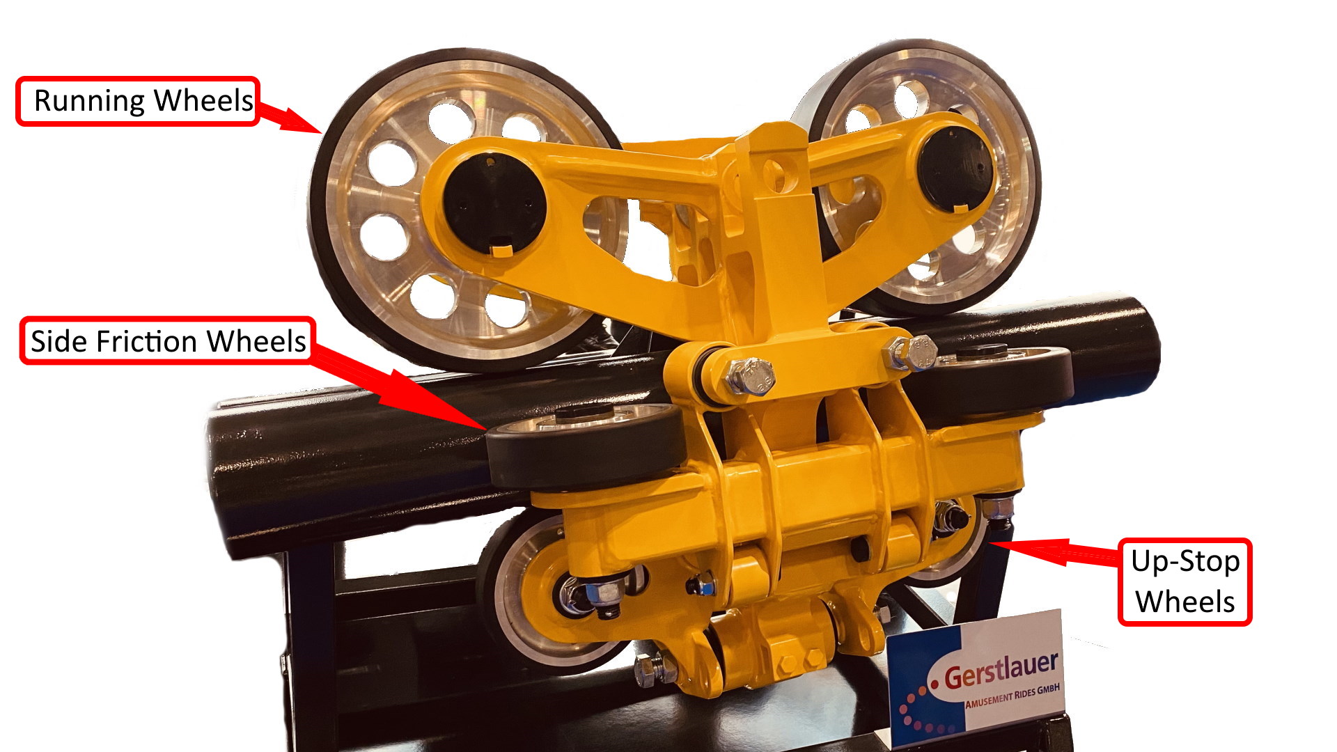 Roller Coaster Wheels - Gerstlauer Wheel Assembly