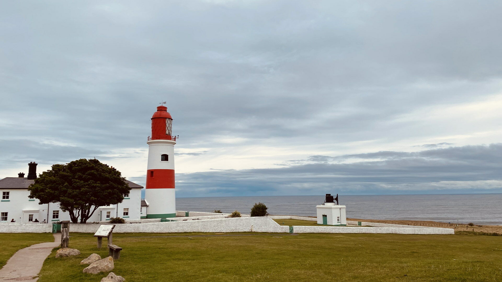 Souter Lighthouse and the Fog Horn Building