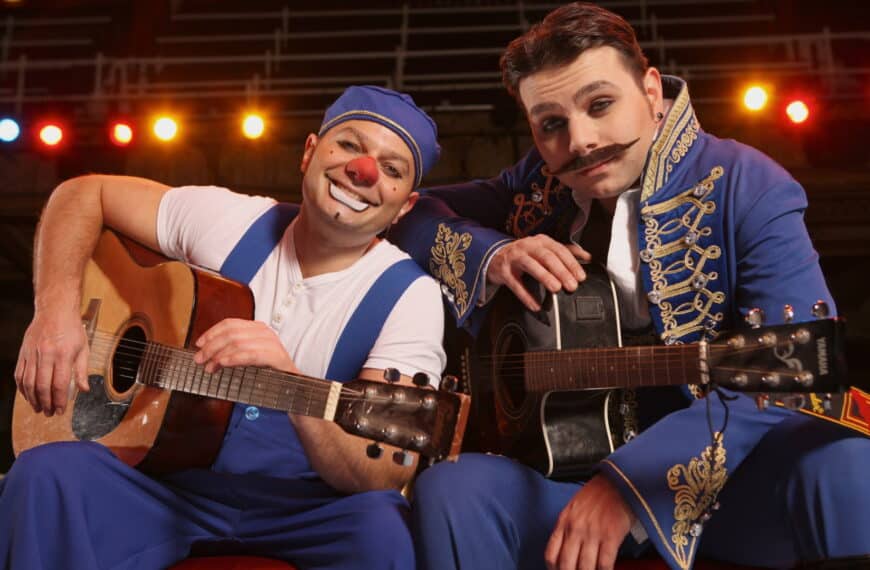 The Blackpool Tower Circus - Mooky and Mr Boo