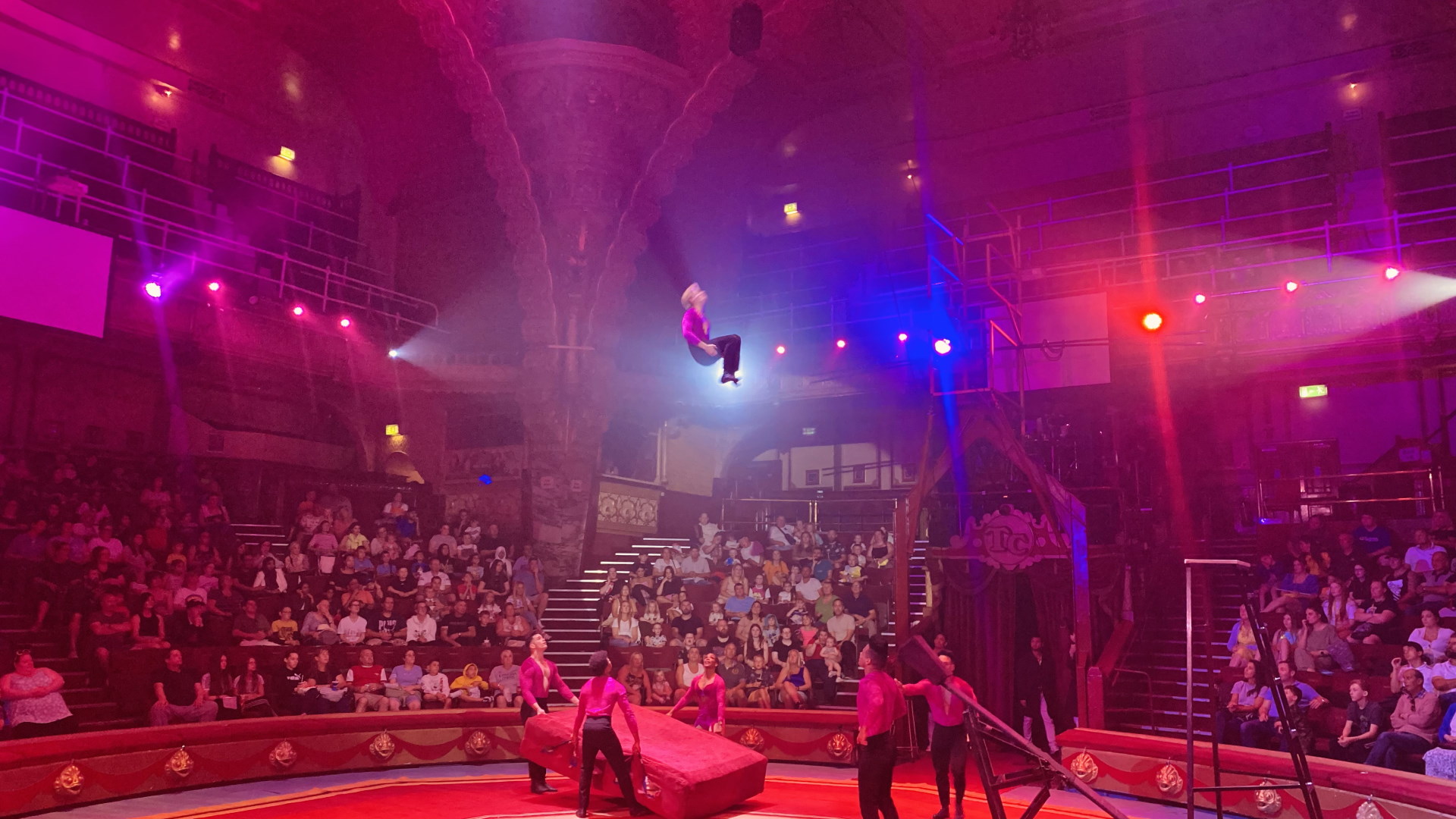 The Blackpool Tower Circus - Springboard Act