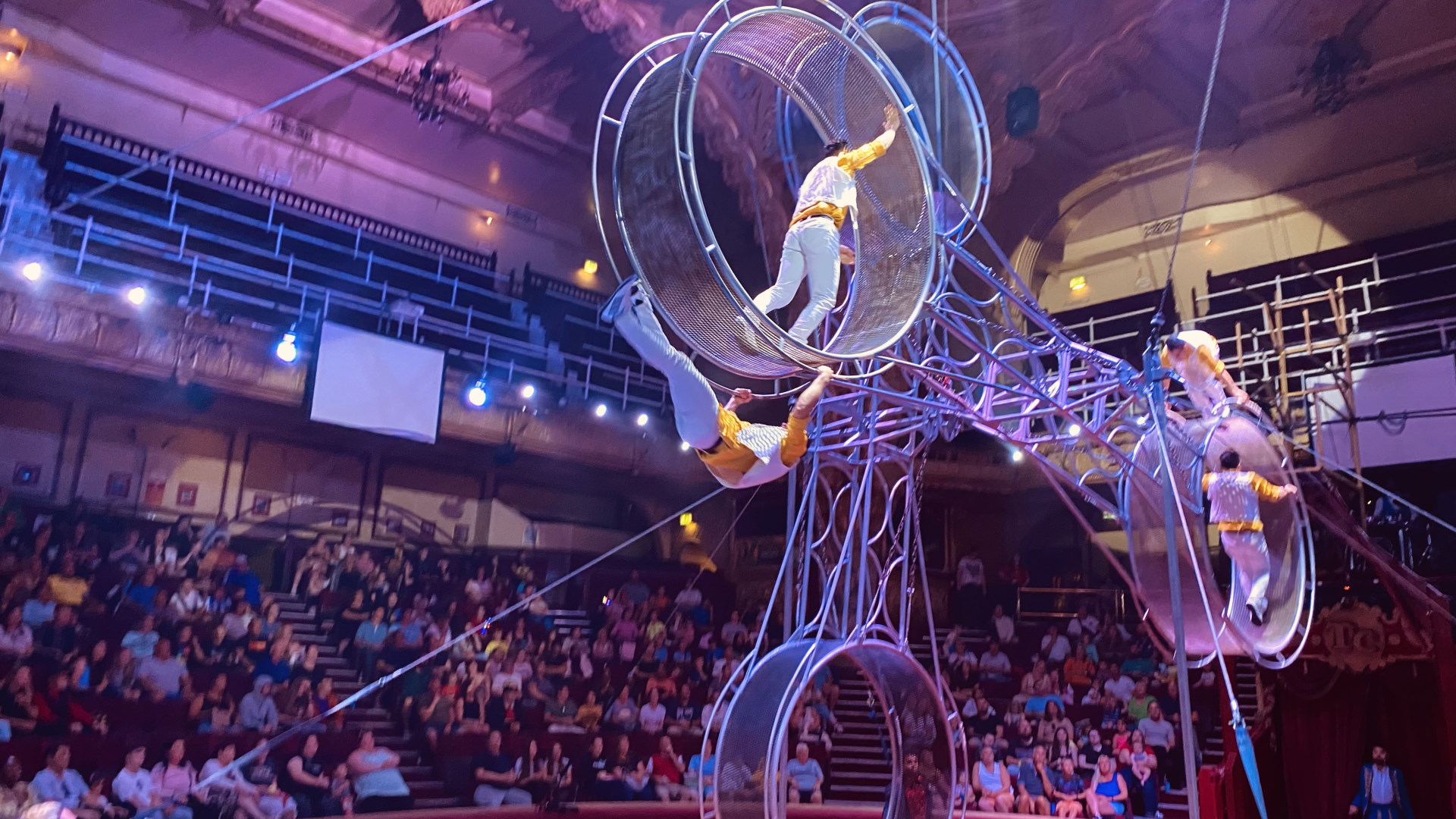 The Blackpool Tower Circus - The Double Big Wheel of Death