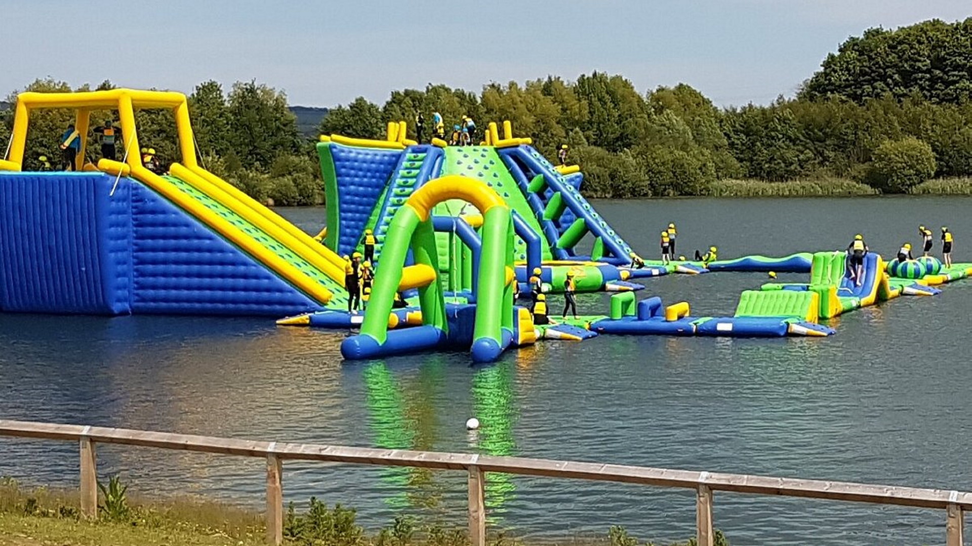 North Yorkshire Waterpark - Warrior Aqua Park