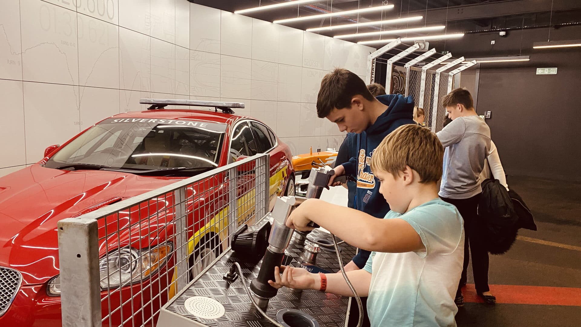 Silverstone Interactive Museum - Pit Stop Challenge