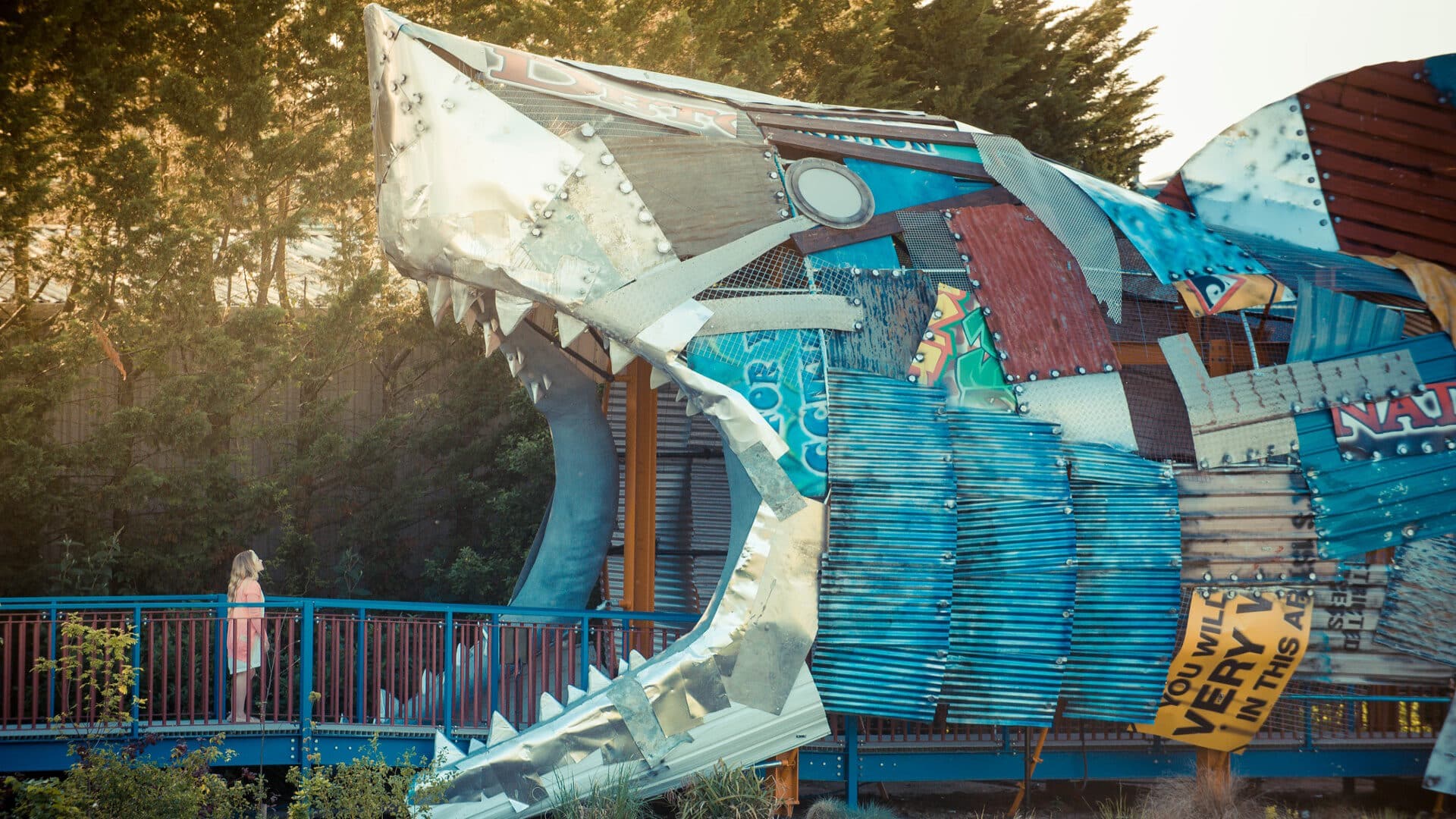 Thorpe Park Resort - Entracnce to the Shark Hotel