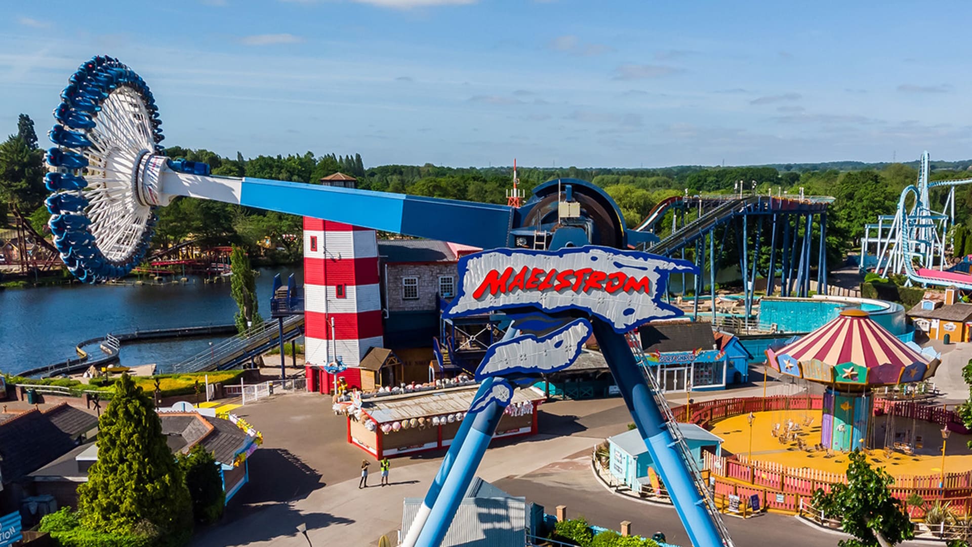 Drayton Manor - Maelstrom and Storm Force 10