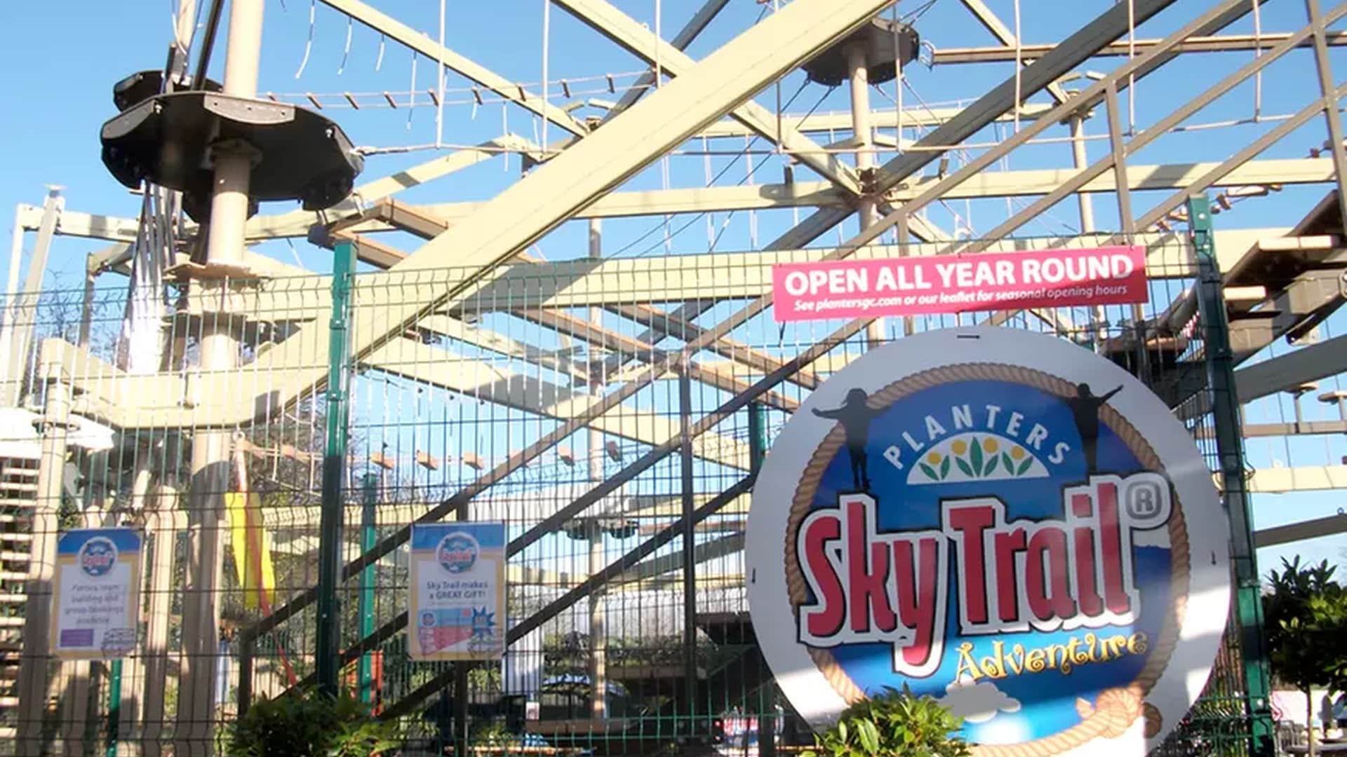Planters Sky Trail Adventure - Entrance