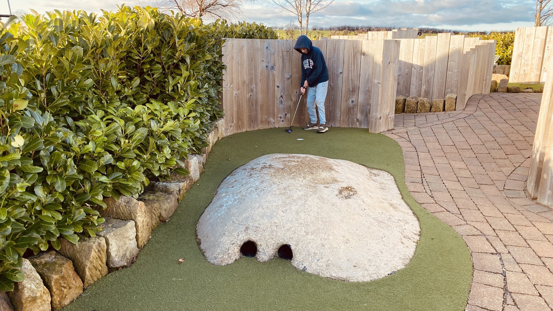 The Sneaky Fox Adventure Golf - 4th Hole
