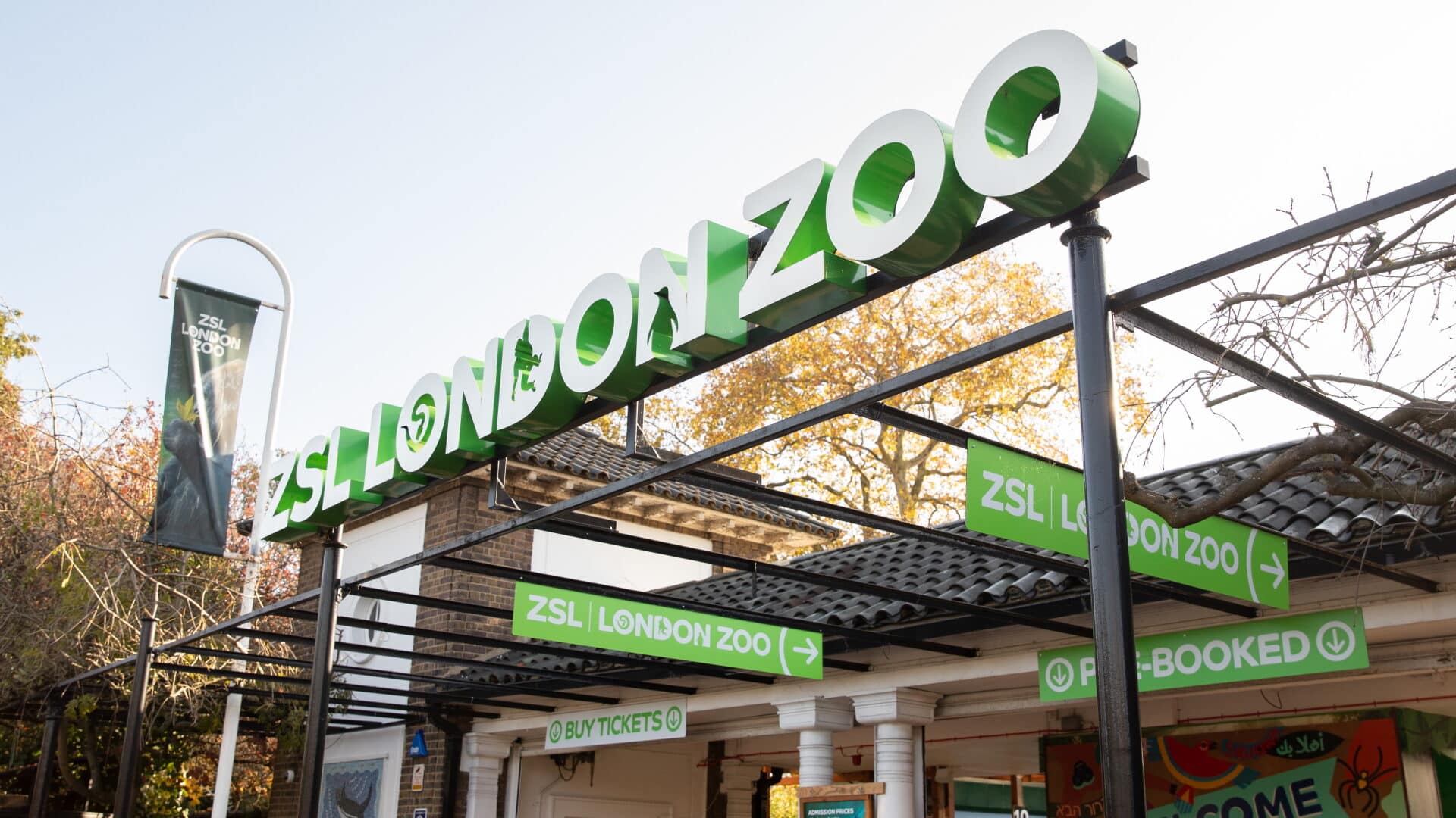 ZSL London Zoo - Main Entrance