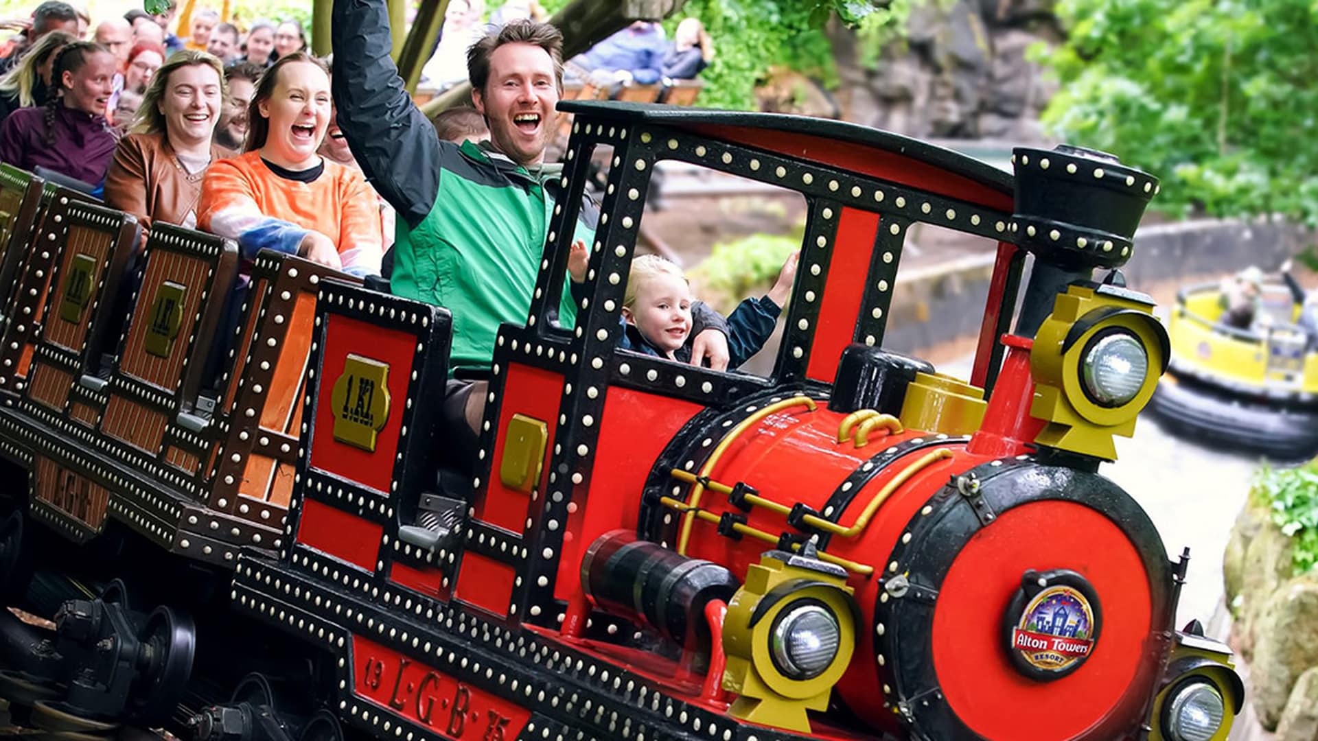 Alton Towers - Runaway Train