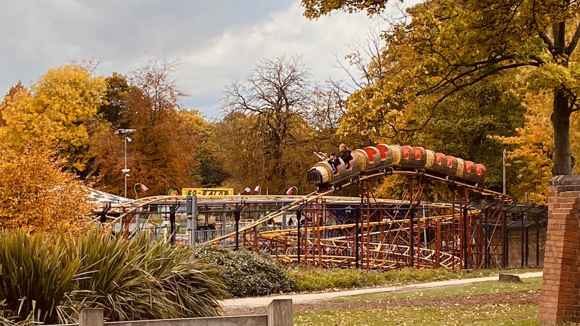 Clifton Park Rotherham - Roller Coaster