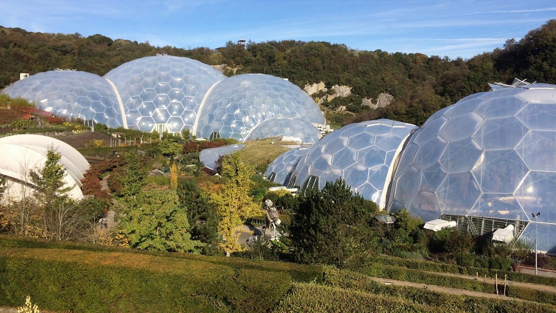 Eden Project Biomes and Outdoor Gardens