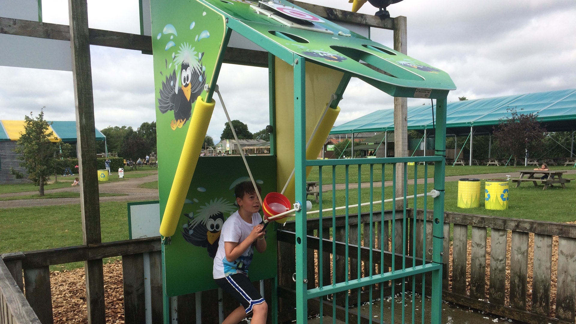 Water Balloon Fights at York Maze